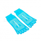 Носки для йоги и танцев с пальцами FI-4945 Голубой