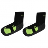 Karrimor Dri Skin 2 Pack Running Socks Mens 7-11 Black/Fluo